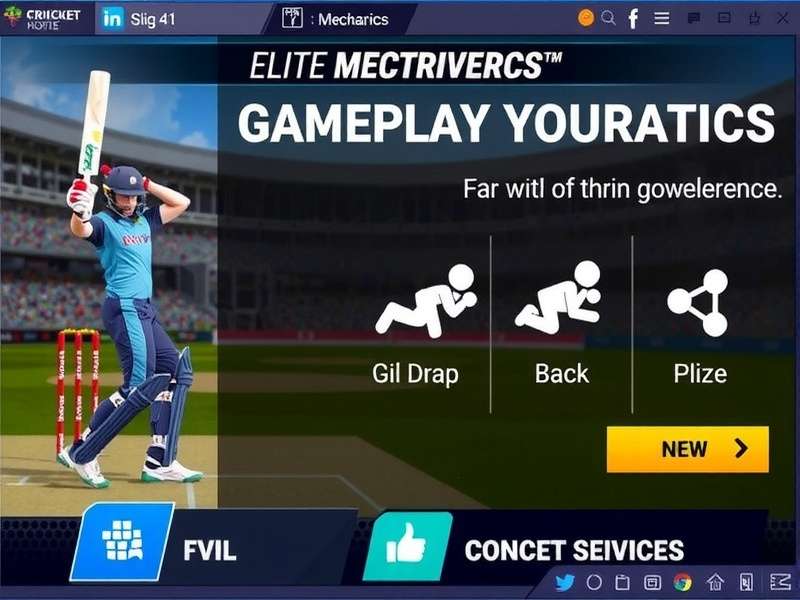 Elite Cricket Bolt Gameplay Mechanics